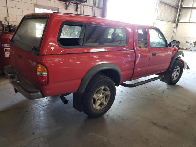 5TESM92N24Z307394 - 2004 TOYOTA TACOMA XTRACAB PRERUNNER RED photo 3