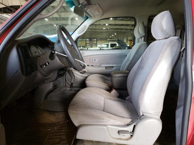 5TESM92N24Z307394 - 2004 TOYOTA TACOMA XTRACAB PRERUNNER წითელი ფოტო 7