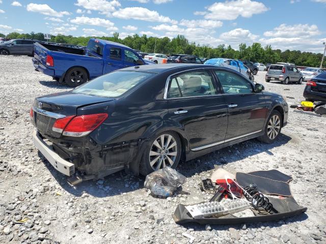 4T1BK3DB5BU371842 - 2011 TOYOTA AVALON BASE BLACK photo 3