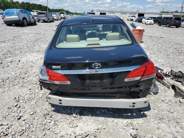 4T1BK3DB5BU371842 - 2011 TOYOTA AVALON BASE BLACK photo 6