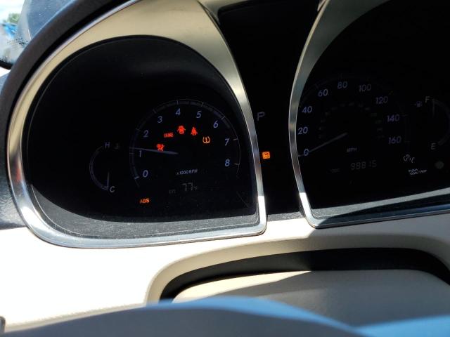 4T1BK3DB5BU371842 - 2011 TOYOTA AVALON BASE BLACK photo 9