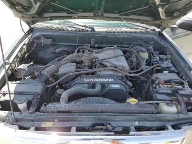 4TASN92N6XZ513097 - 1999 TOYOTA TACOMA XTRACAB PRERUNNER მწვანე ფოტო 11