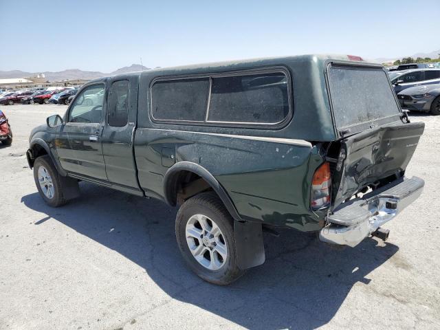 4TASN92N6XZ513097 - 1999 TOYOTA TACOMA XTRACAB PRERUNNER GREEN photo 2