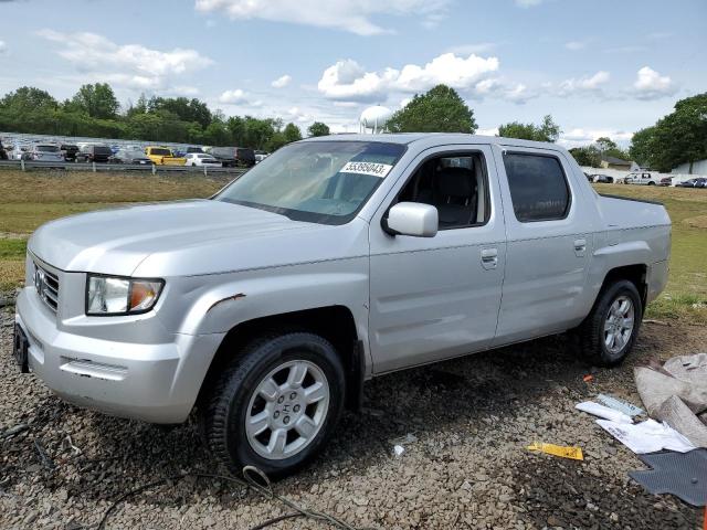 2HJYK16527H532812 - 2007 HONDA RIDGELINE RTL SILVER photo 1