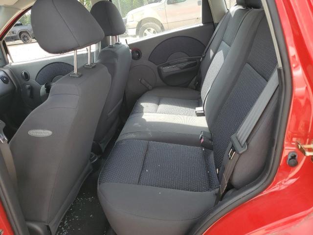 KL1TD66676B555080 - 2006 CHEVROLET AVEO BASE Qırmızı foto 10