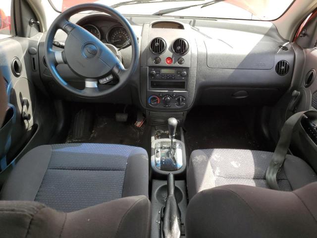 KL1TD66676B555080 - 2006 CHEVROLET AVEO BASE Qırmızı foto 8