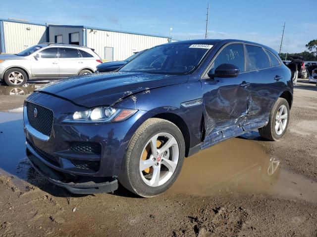 SADCJ2FX8JA261743 - 2018 JAGUAR F-PACE PREMIUM BLUE photo 1