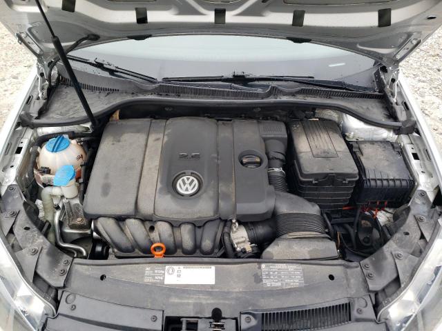 WVWDB7AJ5BW020594 - 2011 VOLKSWAGEN GOLF SILVER photo 11
