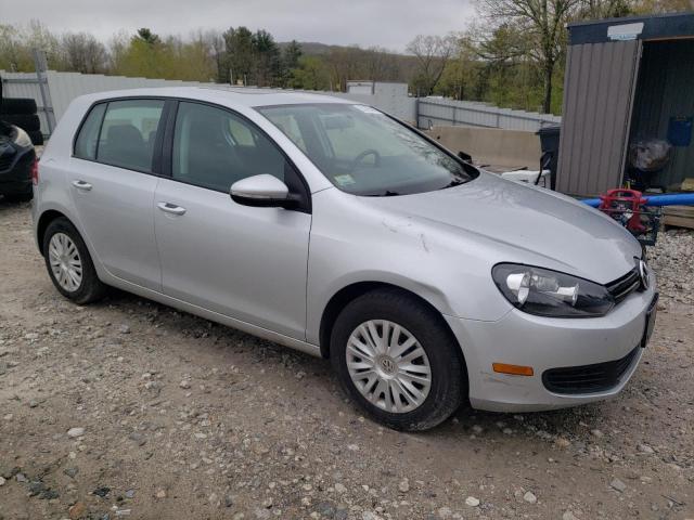 WVWDB7AJ5BW020594 - 2011 VOLKSWAGEN GOLF SILVER photo 4