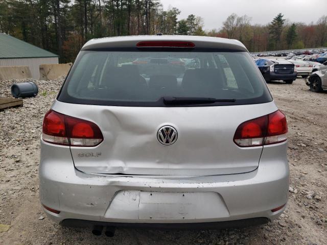 WVWDB7AJ5BW020594 - 2011 VOLKSWAGEN GOLF SILVER photo 6