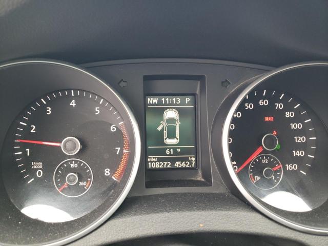 WVWDB7AJ5BW020594 - 2011 VOLKSWAGEN GOLF SILVER photo 9