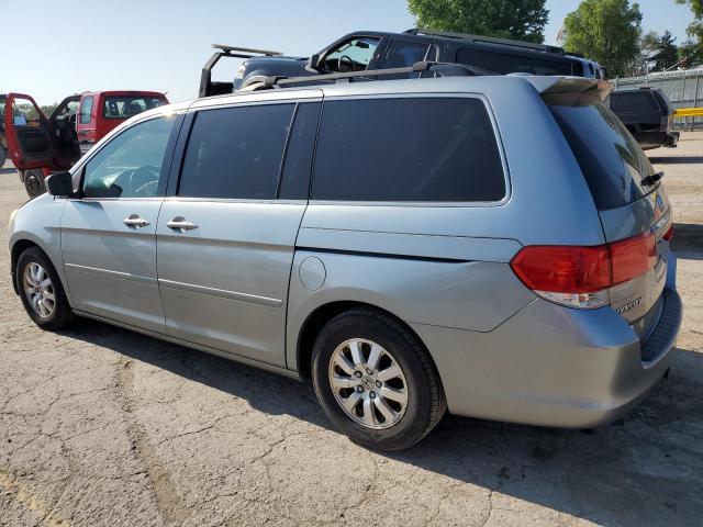 5FNRL38748B002610 - 2008 HONDA ODYSSEY EXL BLUE photo 2