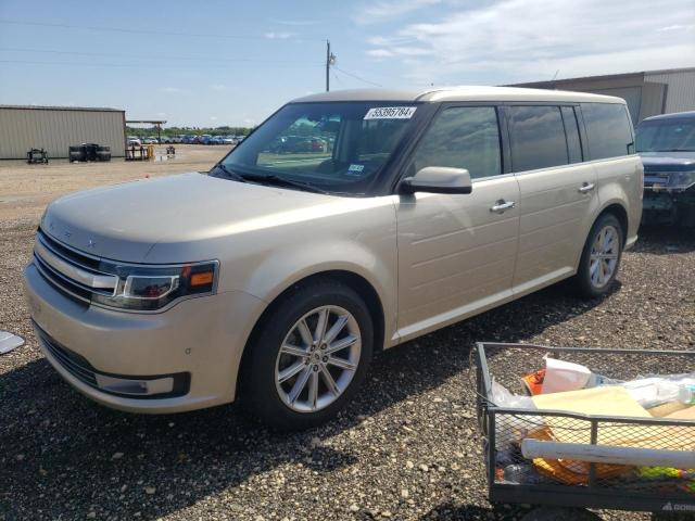 2FMGK5D82JBA15181 - 2018 FORD FLEX LIMITED BROWN photo 1