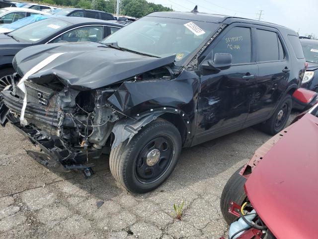 1FM5K8AR5KGA12498 - 2019 FORD EXPLORER POLICE INTERCEPTOR BLACK photo 1