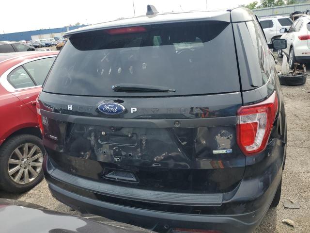 1FM5K8AR5KGA12498 - 2019 FORD EXPLORER POLICE INTERCEPTOR BLACK photo 6