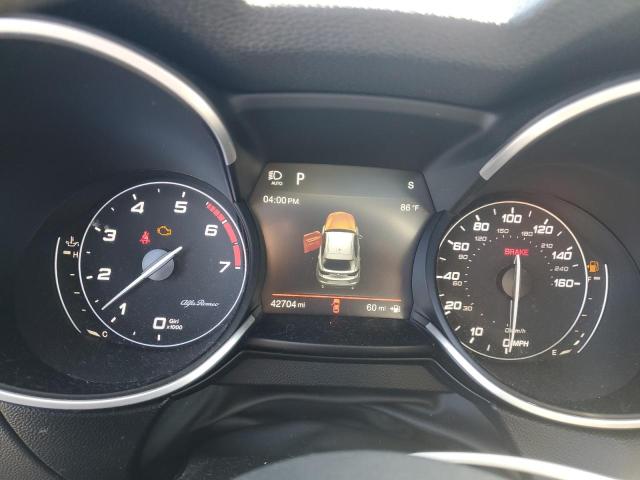ZASPAKBN9K7C50869 - 2019 ALFA ROMEO STELVIO TI GRAY photo 9