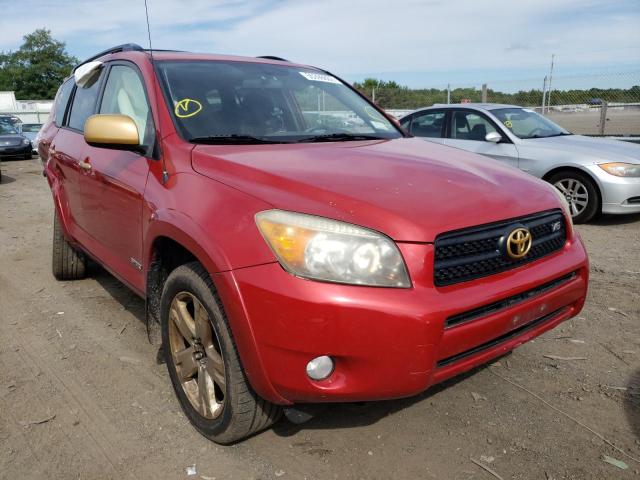 JTMBK32V075035700 - 2007 TOYOTA RAV4 SPORT RED photo 1