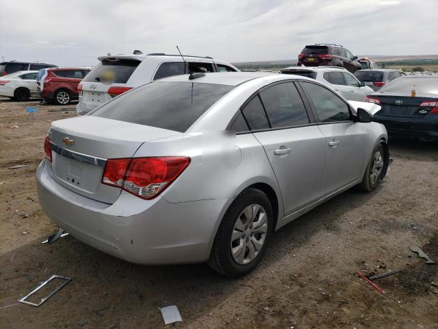 1G1PC5SH6G7214975 - 2016 CHEVROLET CRUZE LIMI LS SILVER photo 3