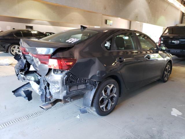 3KPF24AD9KE098906 - 2019 KIA FORTE FE GRAY photo 3