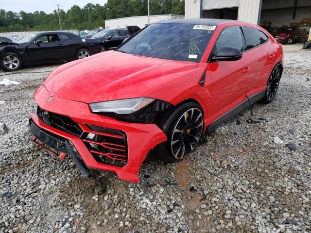 ZPBUA1ZL2KLA01808 - 2019 LAMBORGHINI URUS RED photo 2