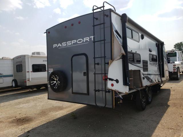 4YDT22125MK414188 - 2021 KEYSTONE PASSPORT WHITE photo 4