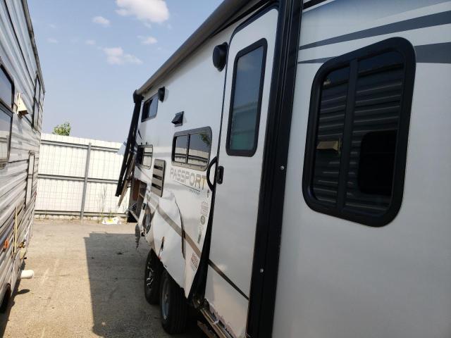 4YDT22125MK414188 - 2021 KEYSTONE PASSPORT WHITE photo 9