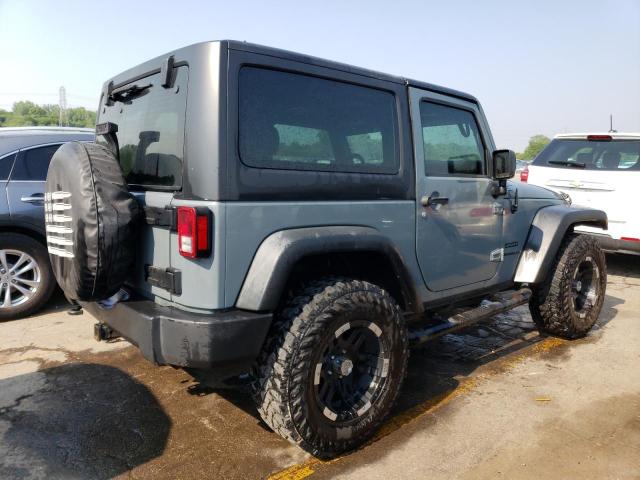 1C4AJWAG9FL730531 - 2015 JEEP WRANGLER SPORT GRAY photo 3