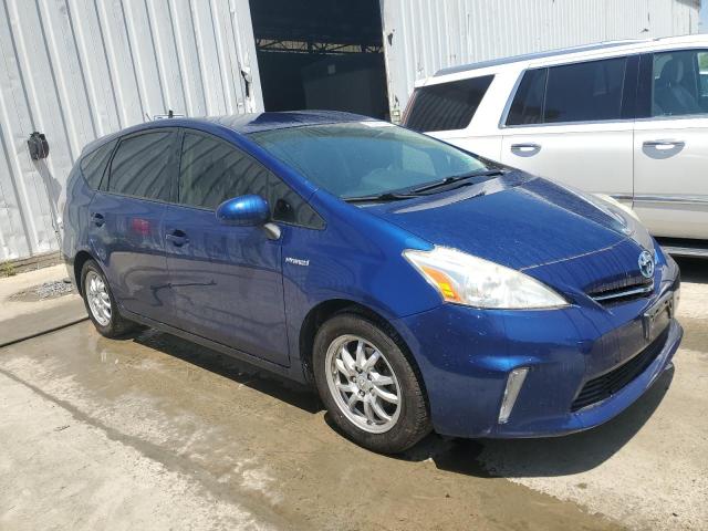 JTDZN3EU0C3156452 - 2012 TOYOTA PRIUS V BLUE photo 4