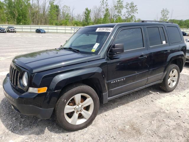 1C4NJRBB8DD222693 - 2013 JEEP PATRIOT SPORT BLACK photo 1