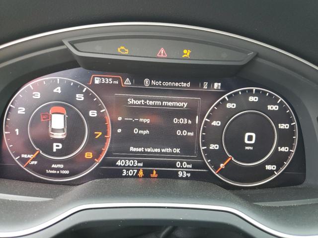 WA1LAAF78KD042460 - 2019 AUDI Q7 PREMIUM PLUS WHITE photo 9