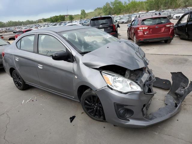 ML32F4FJ2LHF06973 - 2020 MITSUBISHI MIRAGE G4 SE GRAY photo 4