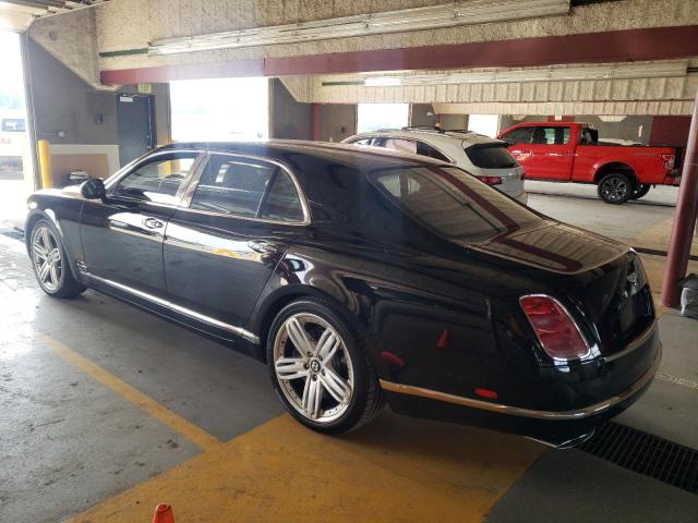 SCBBB7ZHXBC015274 - 2011 BENTLEY MULSANNE BLACK photo 2