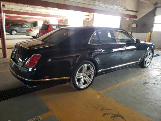 SCBBB7ZHXBC015274 - 2011 BENTLEY MULSANNE BLACK photo 3