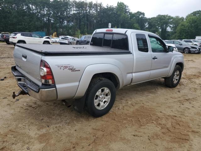 5TFUU4EN4BX010185 - 2011 TOYOTA TACOMA ACCESS CAB ვერცხლისფერი ფოტო 3