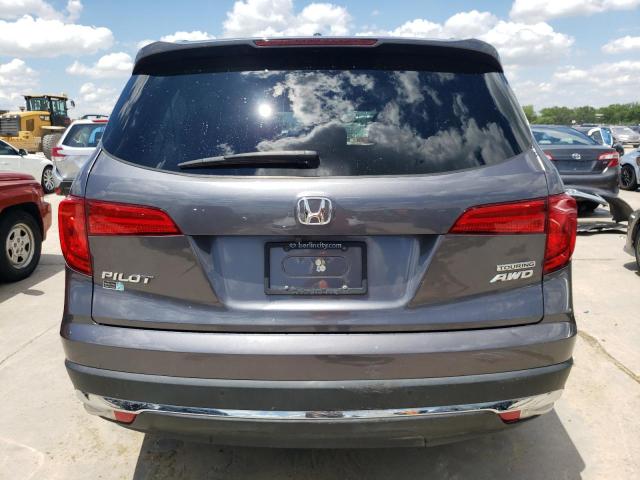 5FNYF6H97GB085308 - 2016 HONDA PILOT TOURING GRAY photo 6