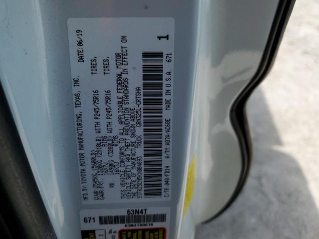 5TFRZ5CN5KX084893 - 2019 TOYOTA TACOMA ACCESS CAB თეთრი ფოტო 13