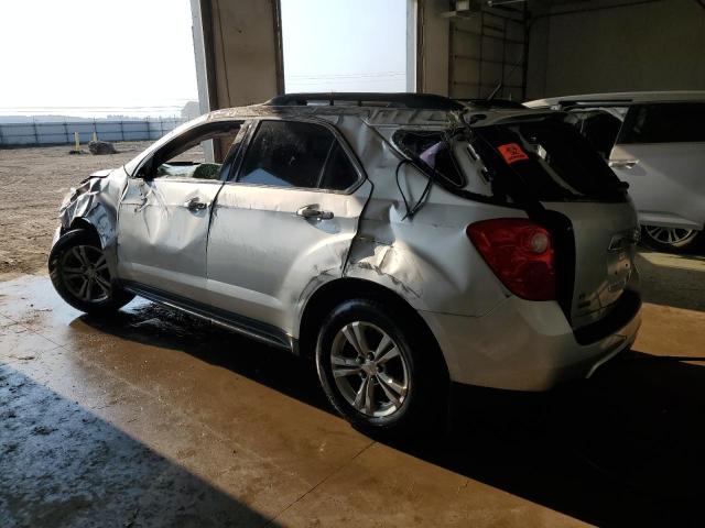 2GNALDEK7C1107642 - 2012 CHEVROLET EQUINOX LT SILVER photo 2