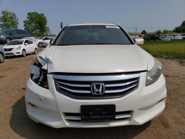 1HGCP3F86CA024956 - 2012 HONDA ACCORD EXL WHITE photo 5