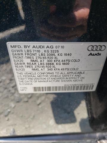 WA1VMBFE6BD001281 - 2011 AUDI Q7 PRESTIGE BLUE photo 14