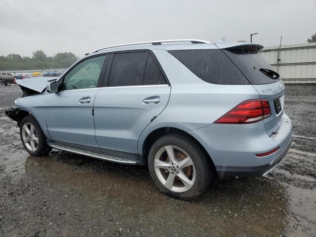 4JGDA5HB6JB068399 - 2018 MERCEDES-BENZ GLE 350 4MATIC BLUE photo 2