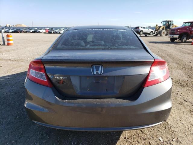 2HGFG3B55CH506361 - 2012 HONDA CIVIC LX GRAY photo 6