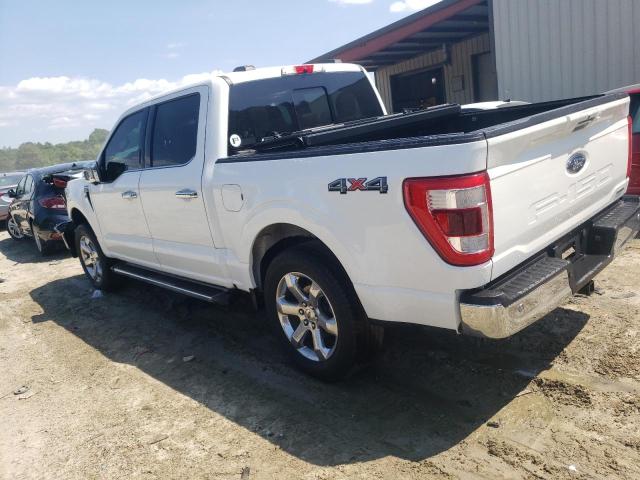 1FTEW1EP6MFB32473 - 2021 FORD F150 SUPERCREW WHITE photo 2