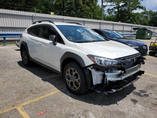 JF2GTHRCXMH347300 - 2021 SUBARU CROSSTREK SPORT WHITE photo 4