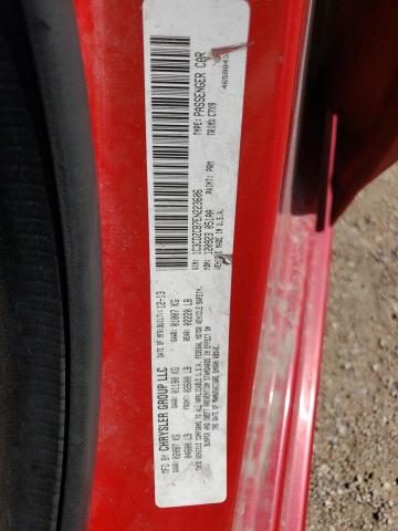 1C3CDZCB7EN223606 - 2014 DODGE AVENGER SXT RED photo 12