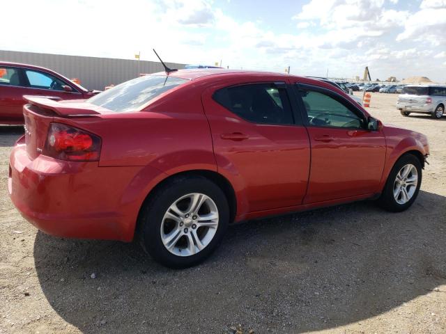 1C3CDZCB7EN223606 - 2014 DODGE AVENGER SXT RED photo 3