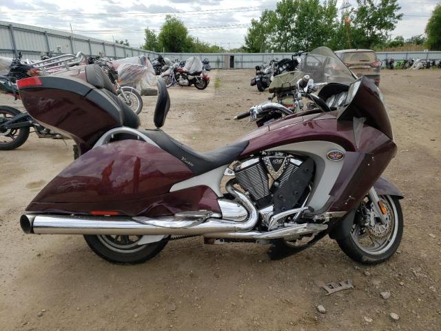 5VPSD36D083007177 - 2008 VICTORY MOTORCYCLES VISION DELUXE BURGUNDY photo 10