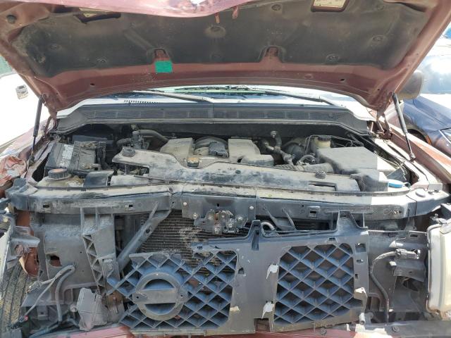 1N6AA06A14N553375 - 2004 NISSAN TITAN XE BROWN photo 11