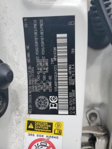 5TDJKRFH7GS341273 - 2016 TOYOTA HIGHLANDER XLE 白色 照片 13