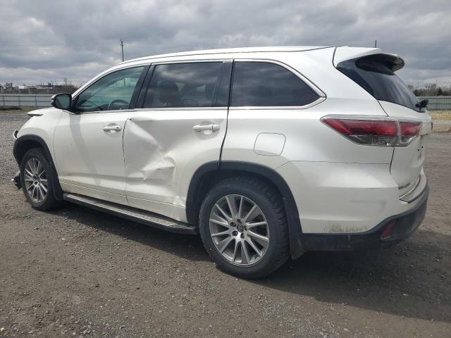 5TDJKRFH7GS341273 - 2016 TOYOTA HIGHLANDER XLE 白色 照片 2