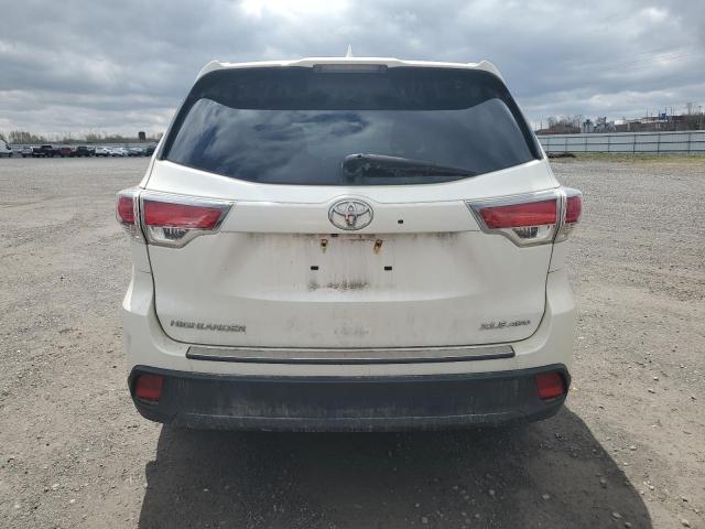 5TDJKRFH7GS341273 - 2016 TOYOTA HIGHLANDER XLE 白色 照片 6